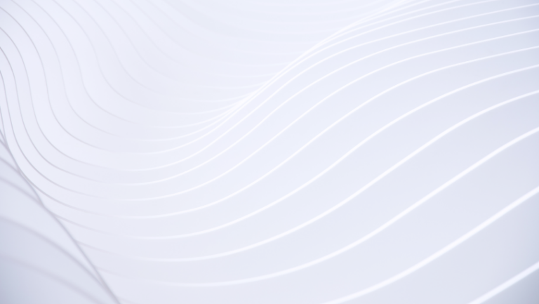 abstract image of white lines and waves