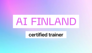 AI Finland's certified trainer